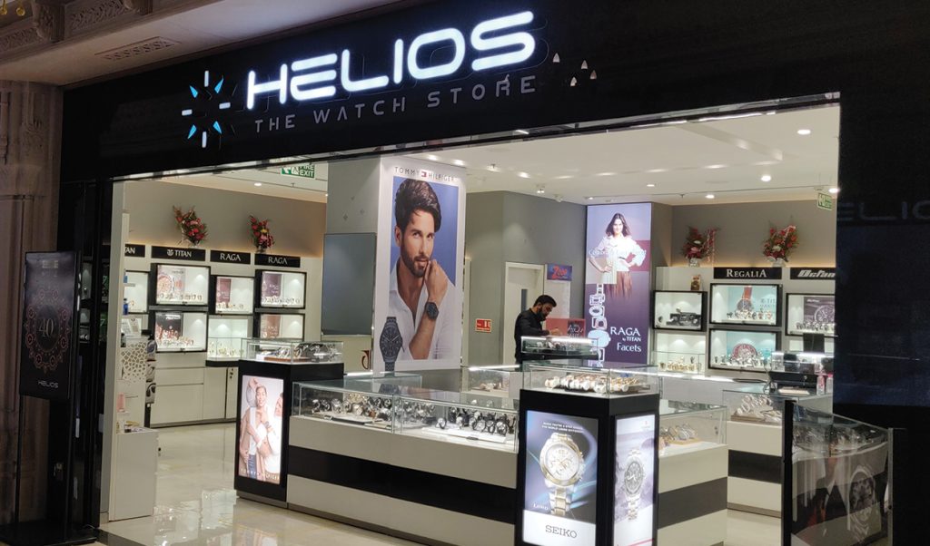 helios watch store - by titan